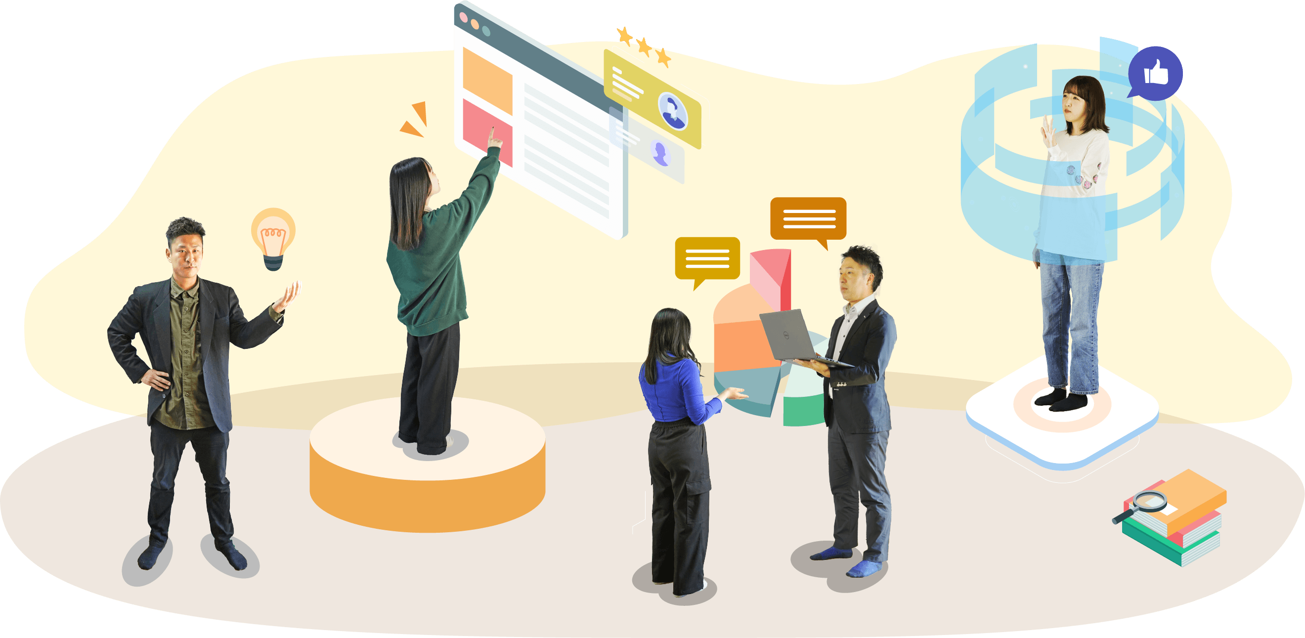 We are a  web concierge
